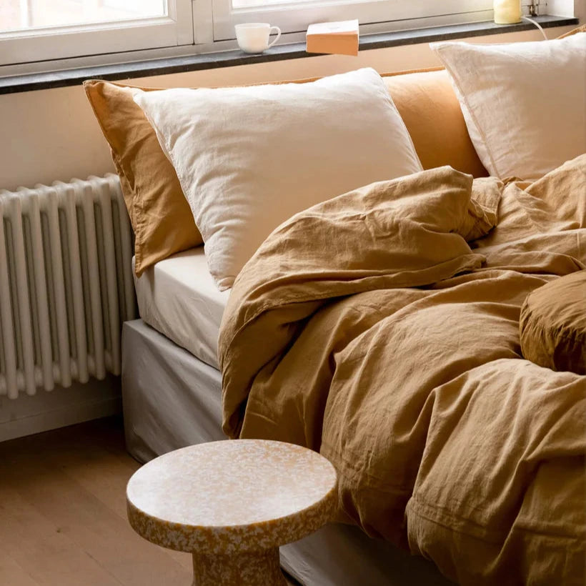 Suite 702 organic duvet cover linen cotton hay 240x220 cm