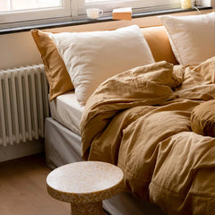 Suite 702 organic duvet cover linen cotton hay 240x220 cm