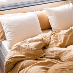 Suite 702 organic duvet cover linen cotton hay 240x220 cm