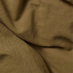 Suite702 duvet cover linen organic khaki gold
