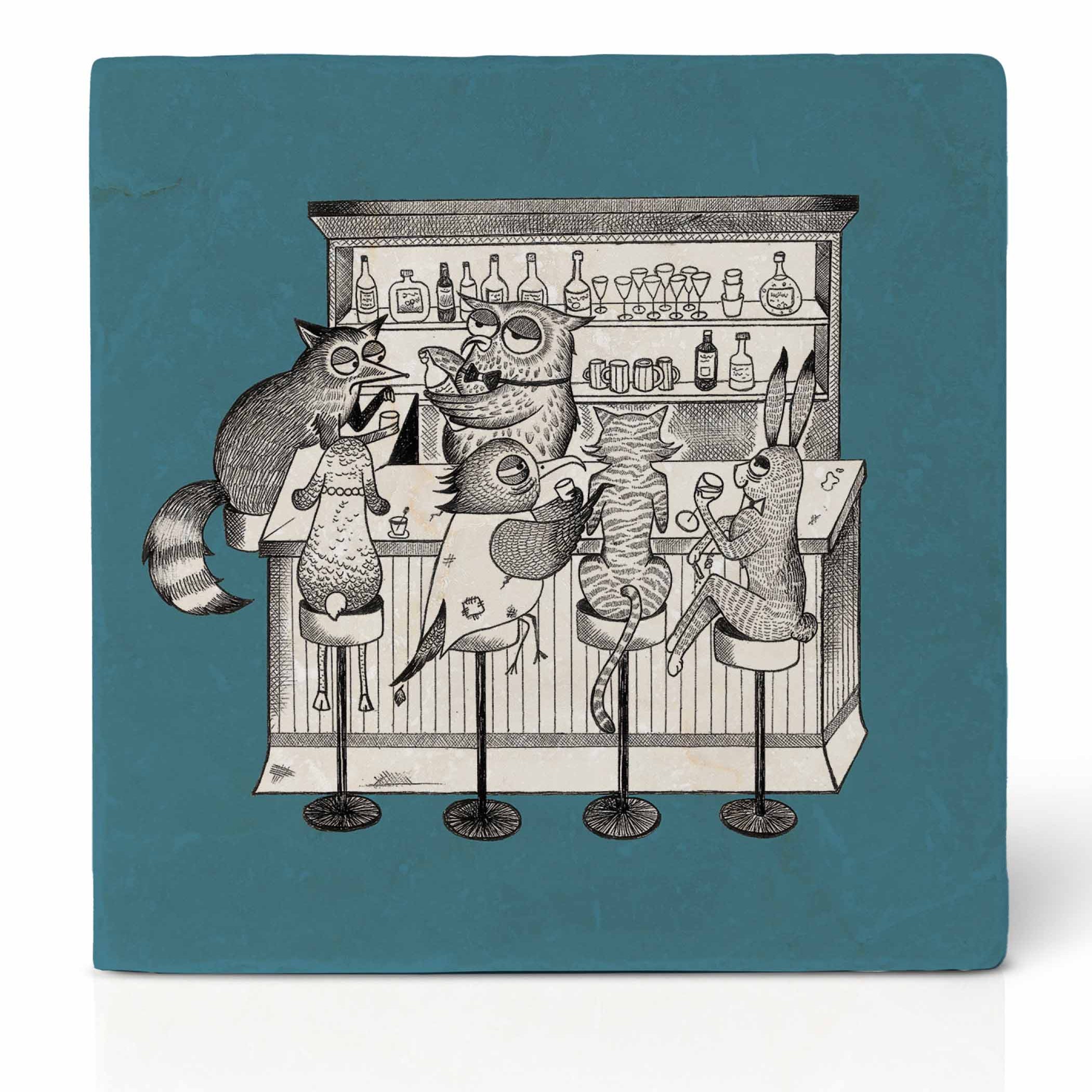 natural stone pan coaster Ligarti