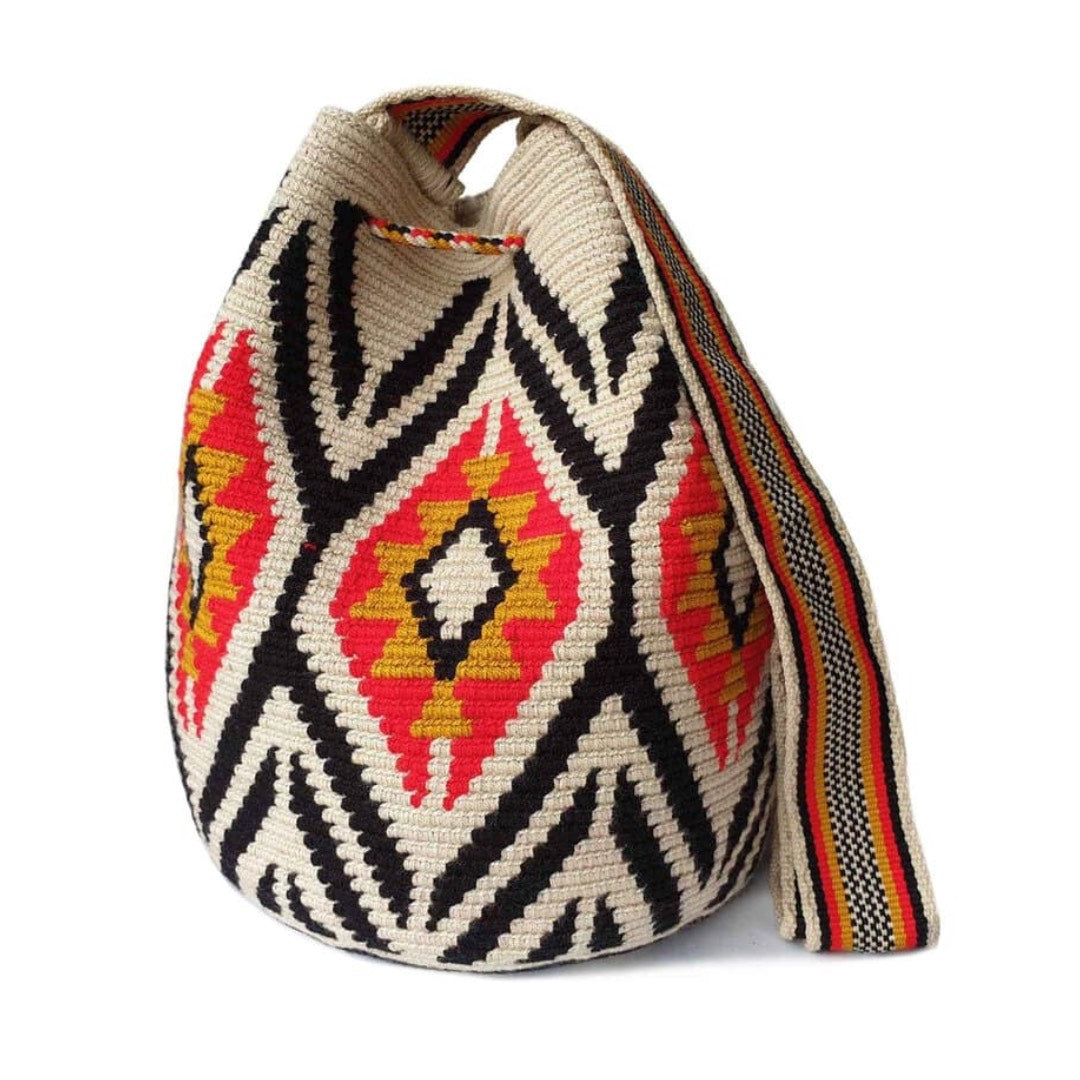 Sac bandoulière Wayuu Mochila Colombie L