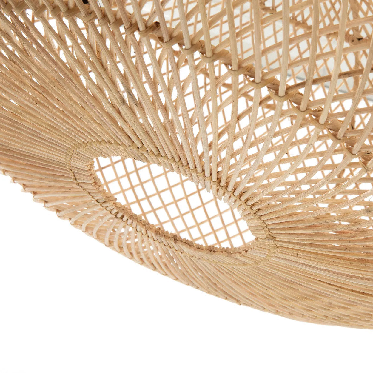 Woven rattan pendant lamp Bazar Bizar Wholly