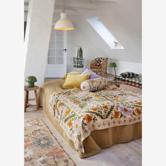 Checked Cotton Mattress 70x180 cm