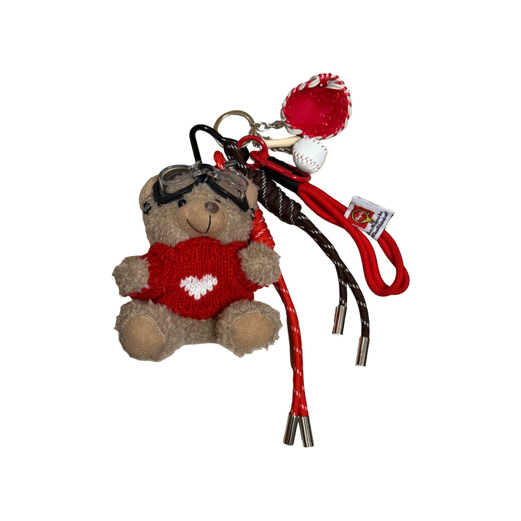 bag charm Louisa Lee BS285 teddybear