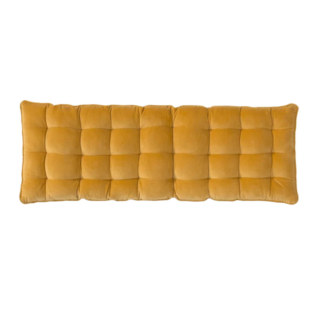 Calma House Bench Cushion Mustard