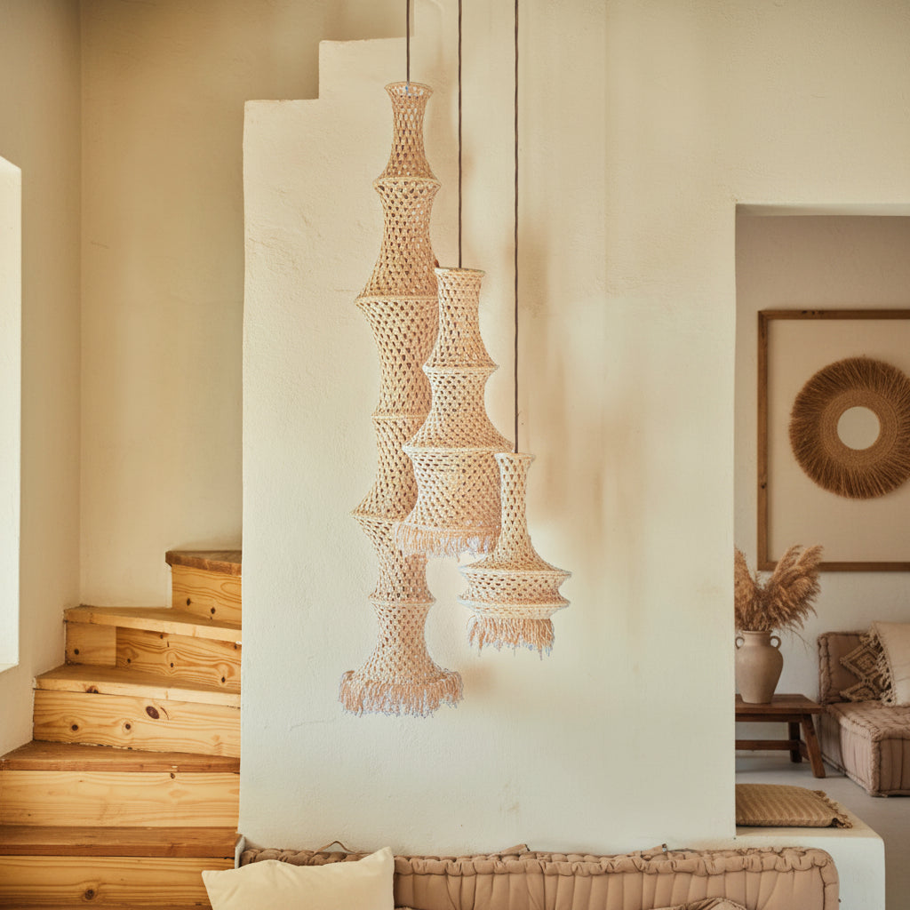 Calma House Crochet Hanging Lamps