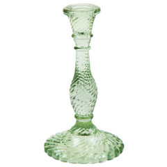 by Room kandelaar gerecycled glas twist groen