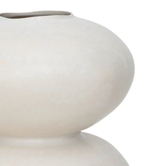 white ceramic Foss vase Urban Nature Culture