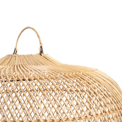 Bazar Bizar Batu Oolong natural rattan lamp boho style