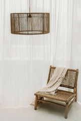 Island Sisal Lounge Stoel