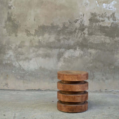 Massaka stool Bazar Bizar suar wood