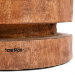 Massaka stool Bazar Bizar suar wood