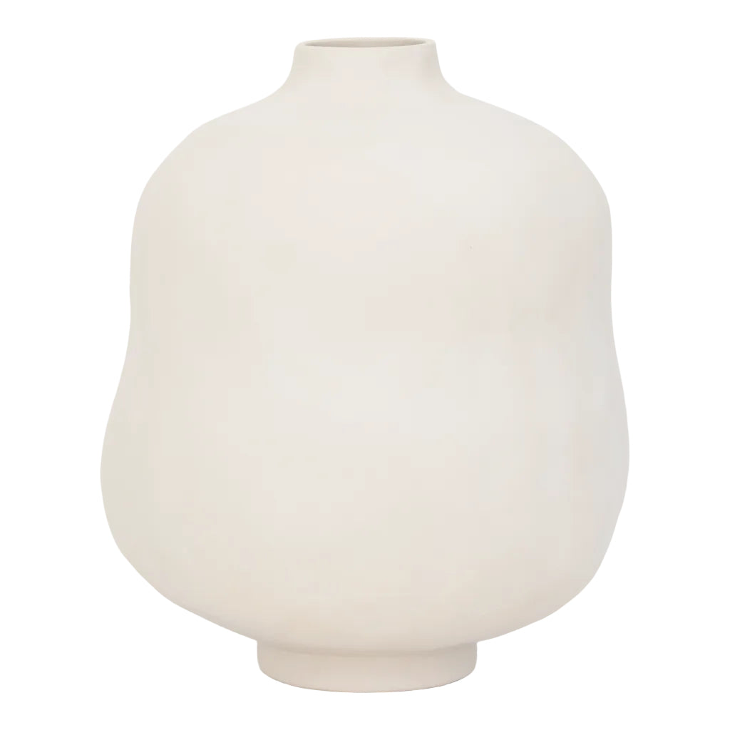 Urban Nature Culture white earthenware pot Millie