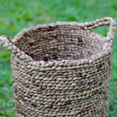 eco-friendly water hyacinth storage basket laundry Soeji