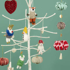 felt wool Christmas ornaments A World of Craft
