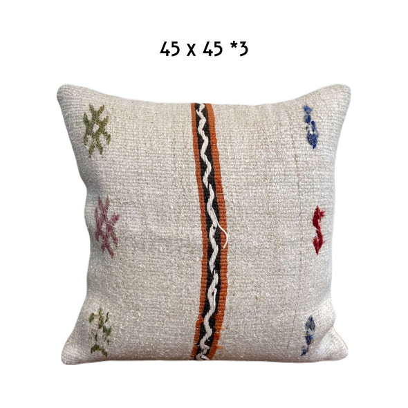 vintage hemp cushion cover 45x45 cm Turkey