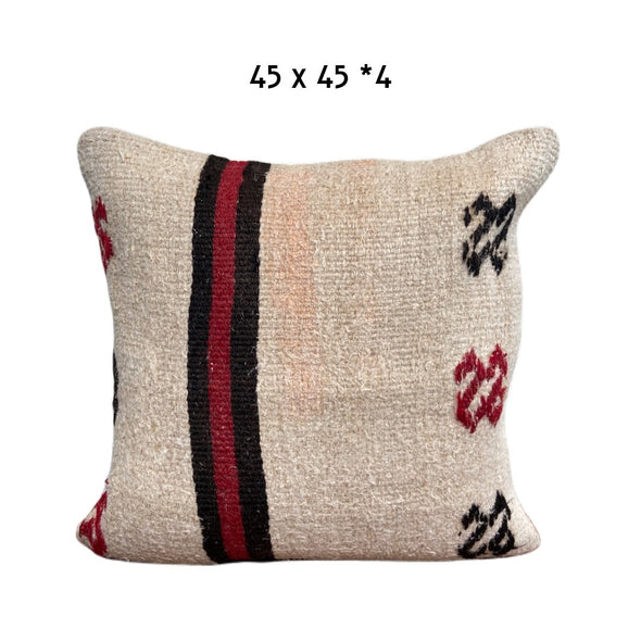 vintage hemp cushion cover 45x45 cm Turkey