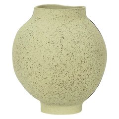 heron green vase