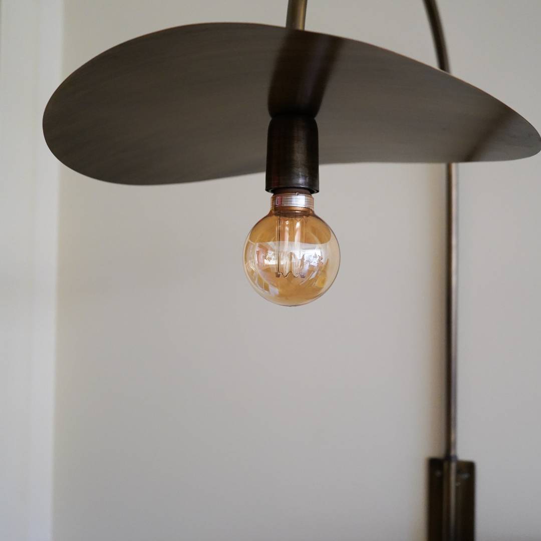 Eisen Wandlampe L