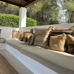 jute cushion boho chic Ibiza makover Mayala Home