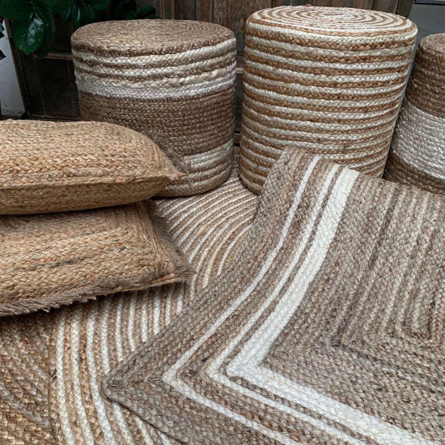 kussen jute bohemian 30x50cm