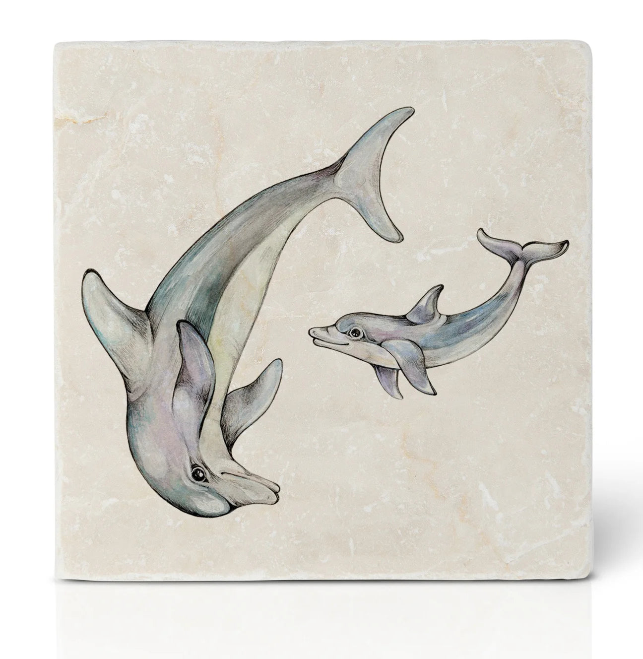 Ligarti Tile Coaster Dolphins