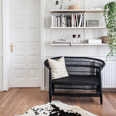 Malawi loveseat cane fairtrade natural 