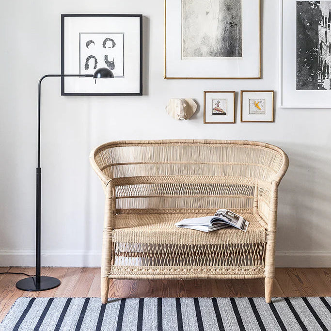 xMalawi loveseat cane fairtrade natural 