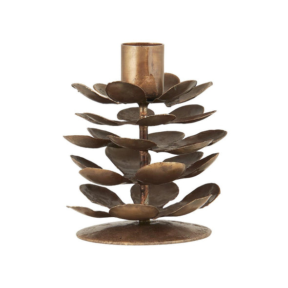 metal cone candle holder taper candles
