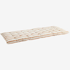 Madam Stoltz mattress cushion cotton stripes 70x180cm