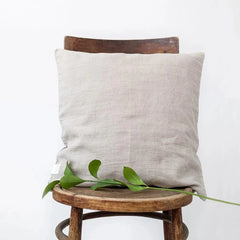 Lines Tales linnen cushion cover 50x50 cm natural