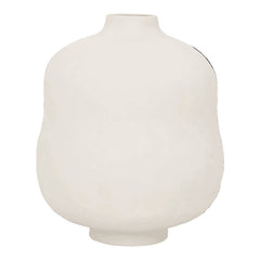 organic shaped ceramic pot Mille white