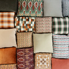 multi printed cushion covers