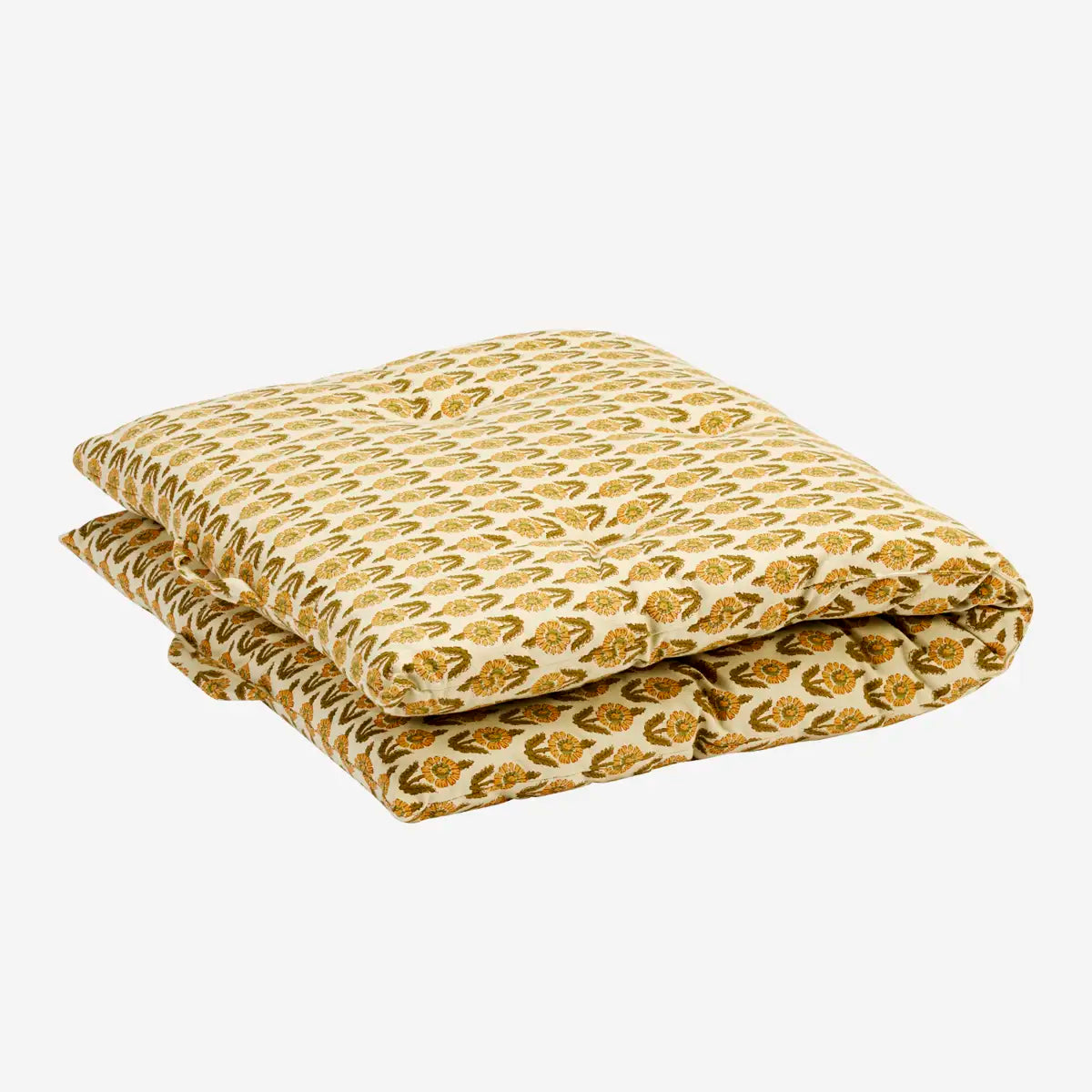 Printed Cotton Mattress Sunflower Yellow Madam Stoltz