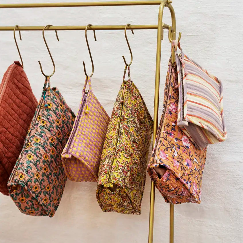 Quilted Cotton Washbags Madam Stoltz