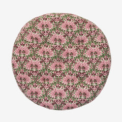 Madam Stoltz chair pad floral Indian print