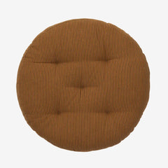 Round brown cushion Madam Stoltz