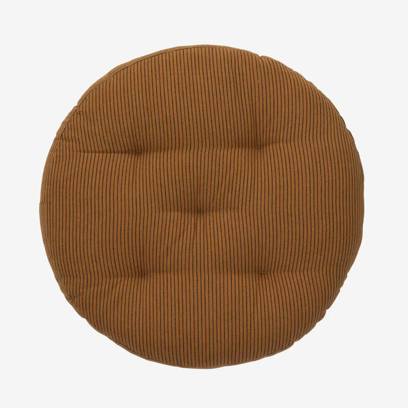 Round brown cushion Madam Stoltz