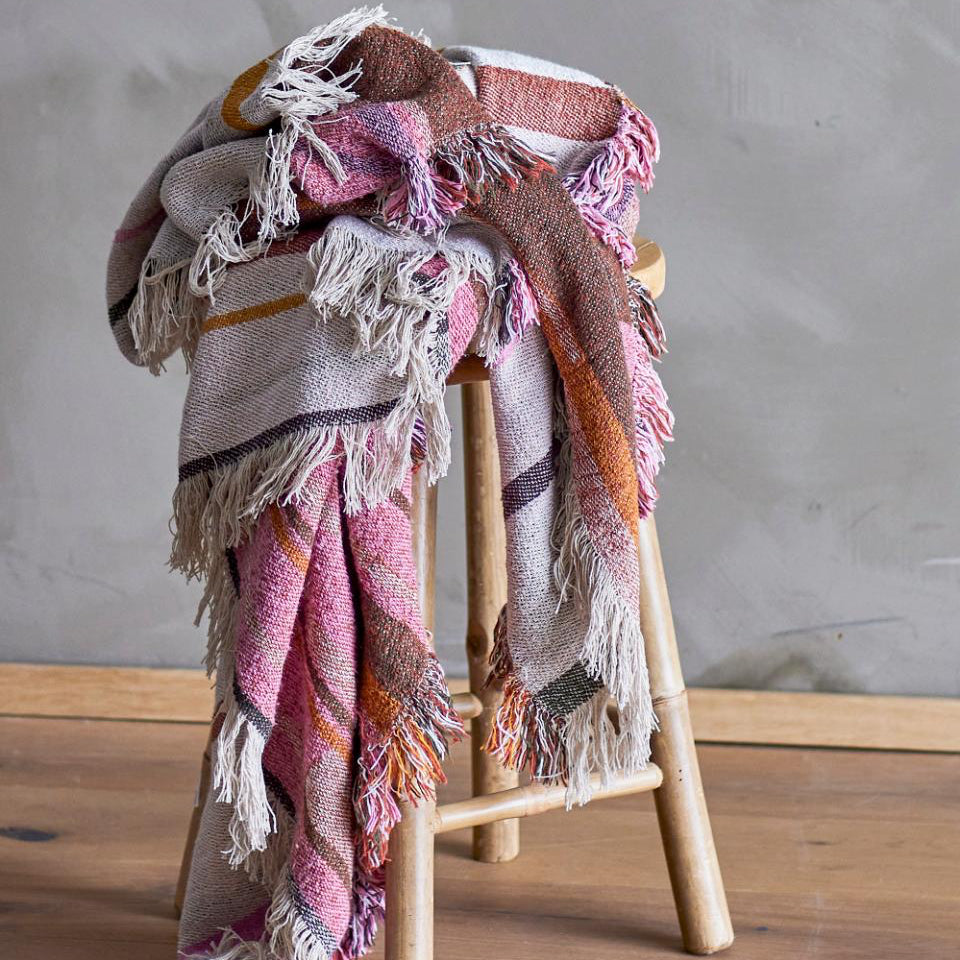 recycelte-Baumwoll-Decke-Toscana-rosa