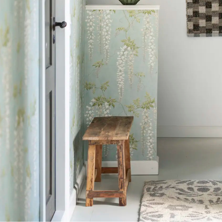 Madam Stoltz Recycled Wooden Bench Styled