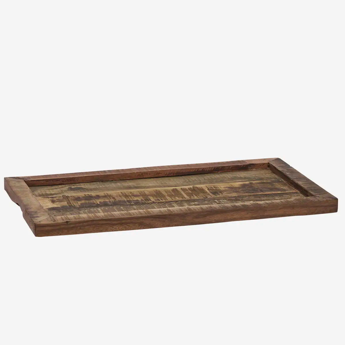 recycled wooden tray in size medium