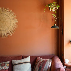 sea grass wall lamp shade at Mayala Home