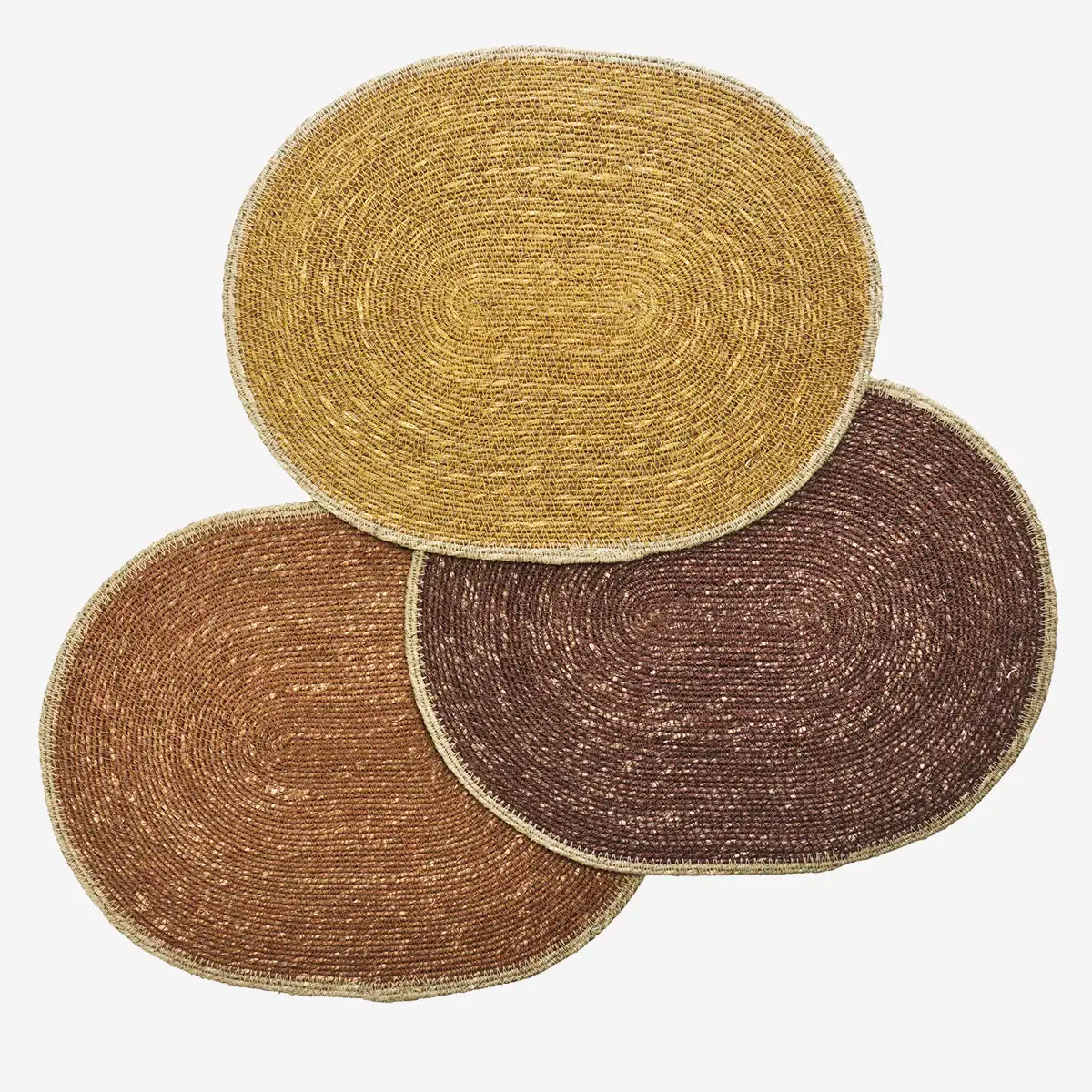 seagrass placemat Madam Stoltz brown