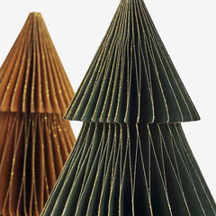 standing paper tree with glitter close up Madam Stoltz