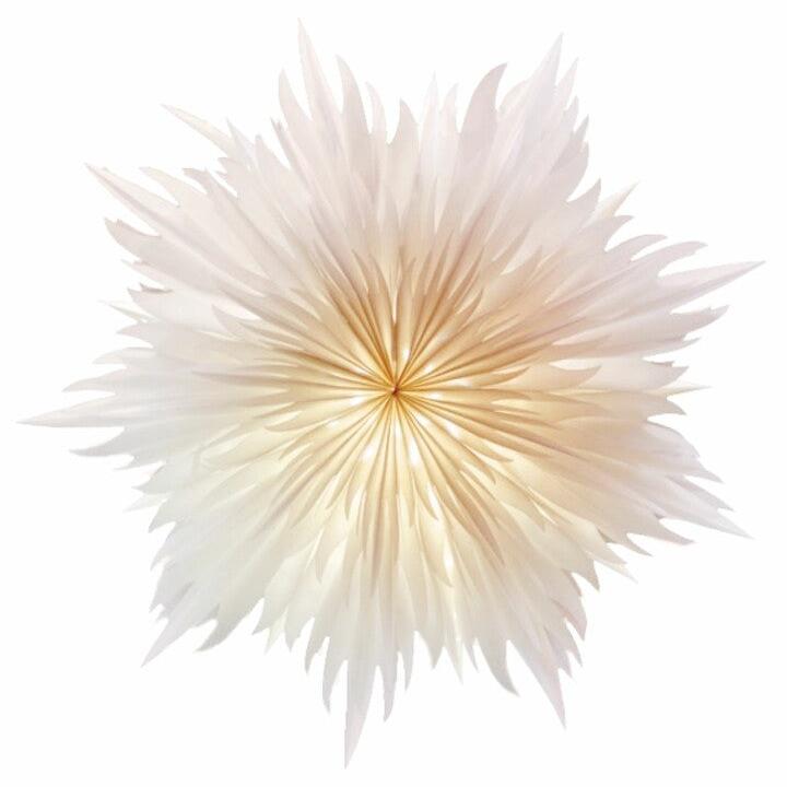 Starlightz Stella Magnolia paper star lantern white