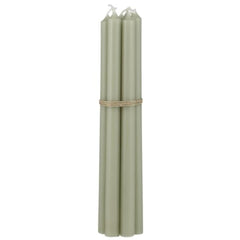 taper candles Ib Laursen dusty green