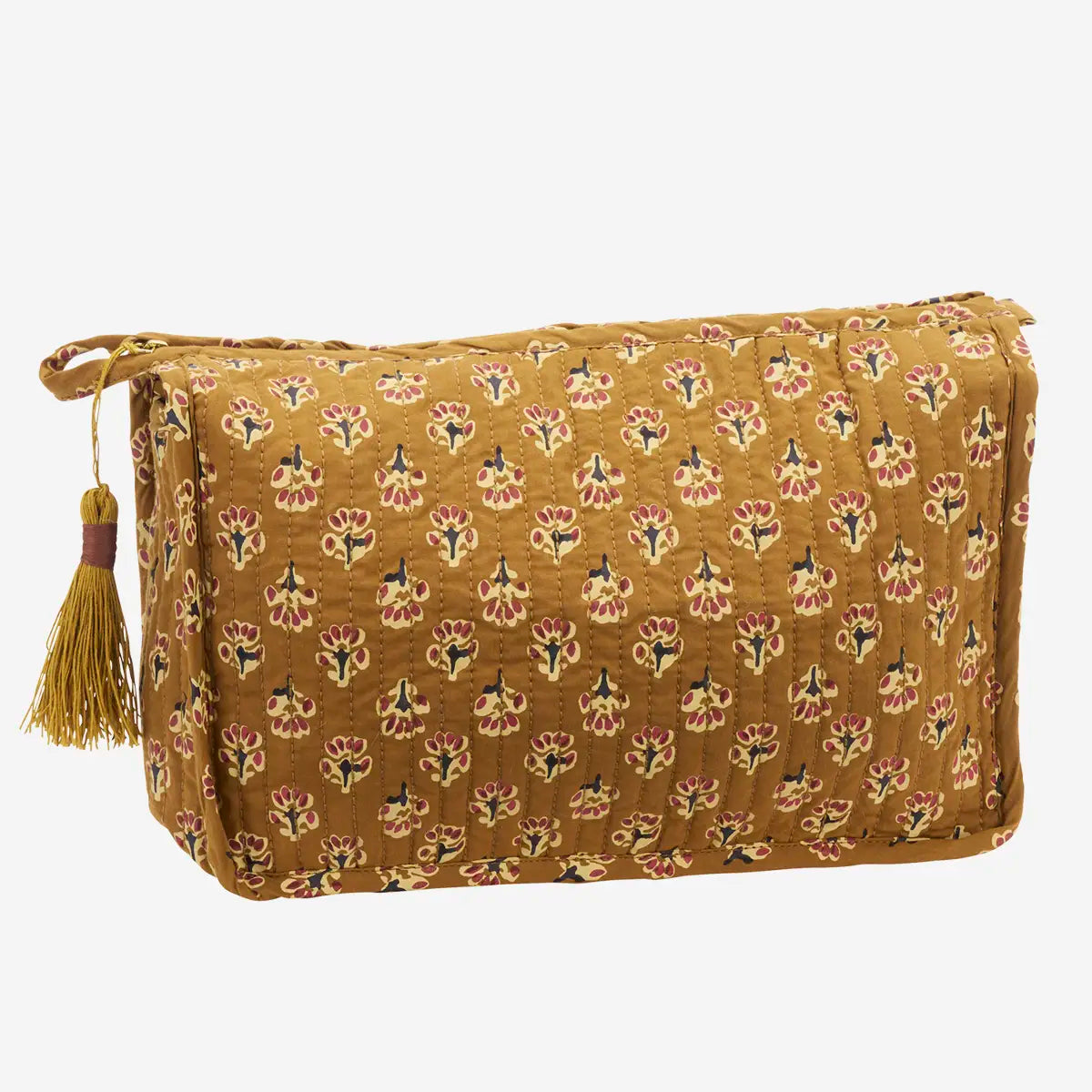 Quilted Cotton Washbag