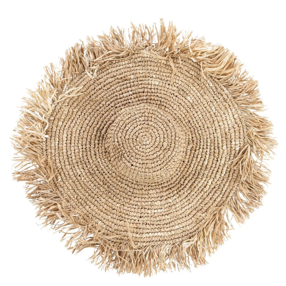 Bazar Bizar Ocean sun hat raffia wall decor boho style