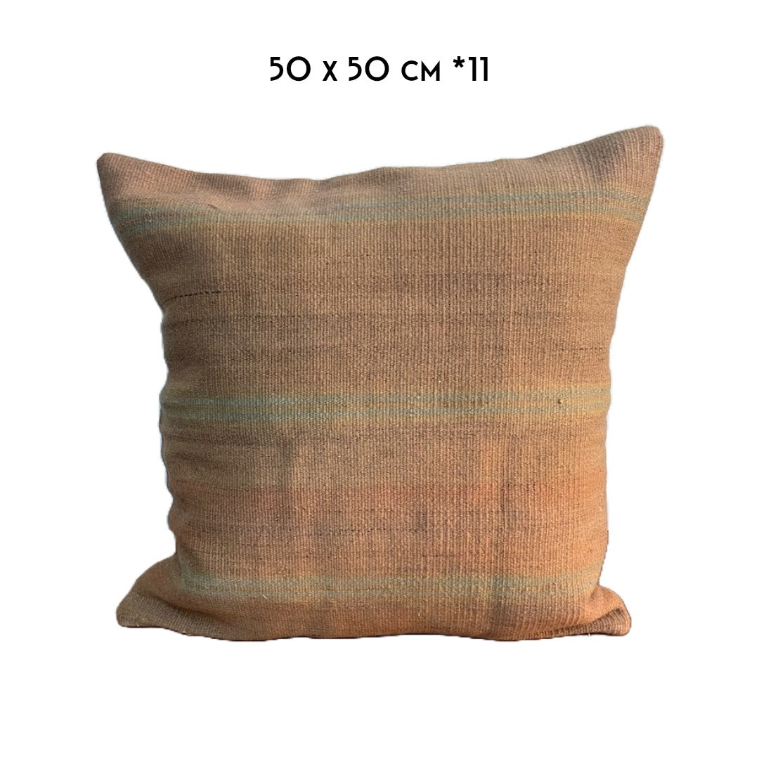 vintage kelim kussen 50x50 kilim cushion brown
